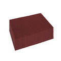 14" x 24" Chemical Free Maroon Dry Stripping Floor Pads - Case of 10