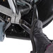 Clarke® Floor Buffer Handle Lock Being Locked into Place