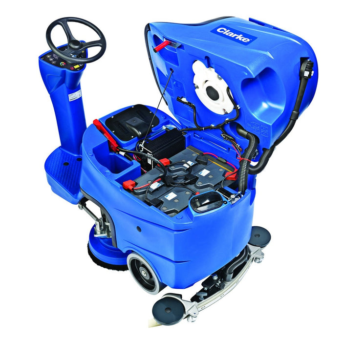 Clarke® Focus® II MicroRider™ Ride On Automatic Floor Scrubber - Batteries