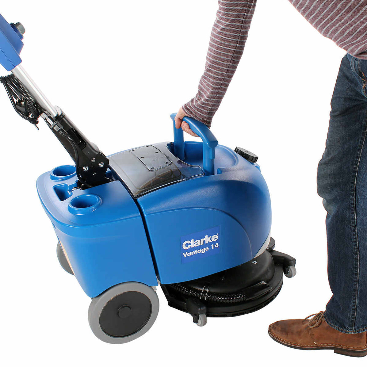 Clarke® Vantage 14 Battery Operated Micro Scrubber 2.5 Gallons