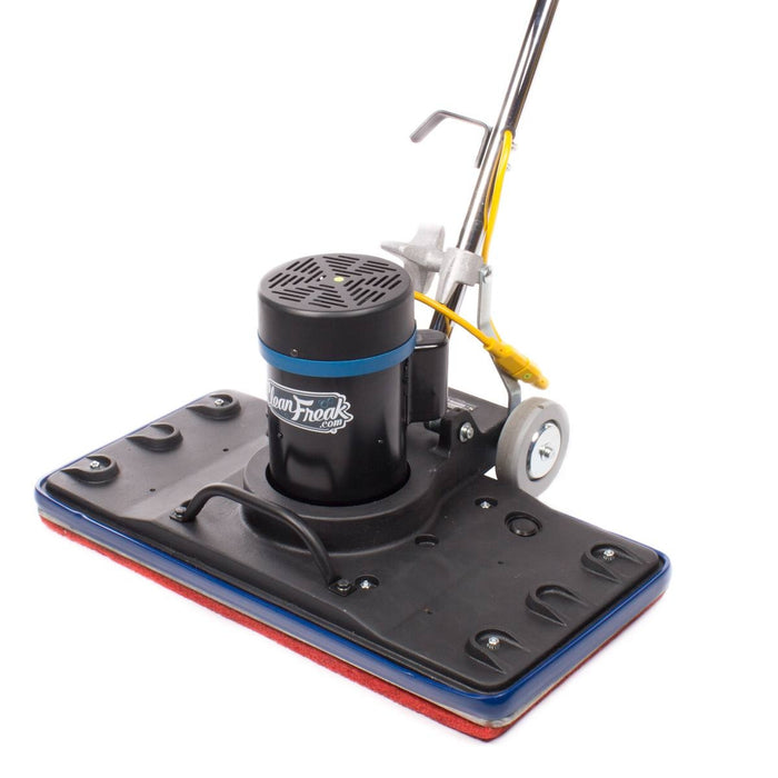 Close Up of the Head & Deck on the CleanFreak® 14" x 28" Oscillating Floor Machine