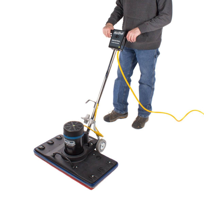 CleanFreak® 14" x 28" Oscillating Floor Machine in Use
