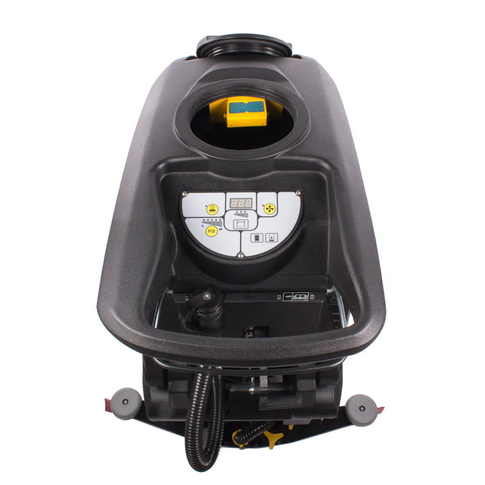 Control Panel & Recovery Tank on the CleanFreak® Performer 24 Auto Scrubber