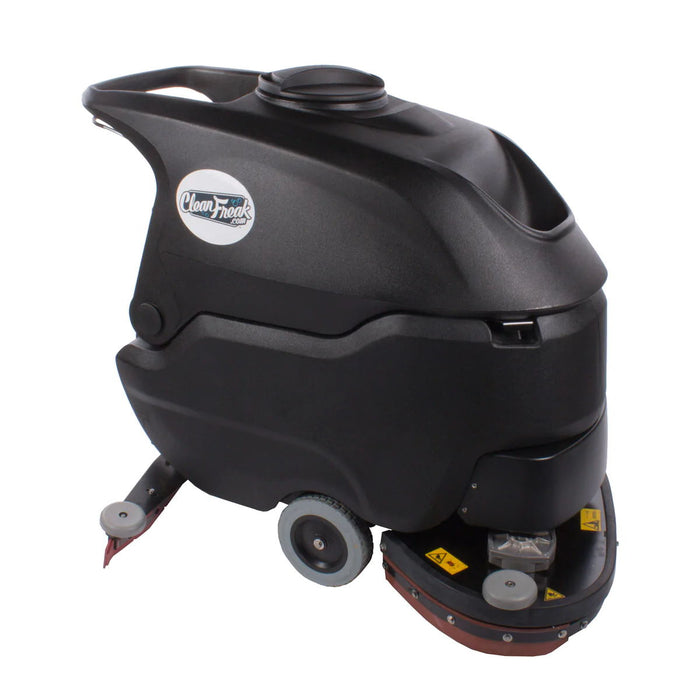 USA-CLEAN Commercial Auto Floor Scrubber Machine - Walk-Behind,  Battery-Powered - 20 Cleaning Path, 16-Gallon Tank - High Performance,  Easy Operation