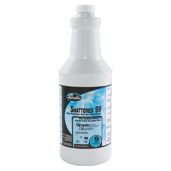 Brulin Shattered 99 Concentrated Floor Stripping Solution - 6 Quarts