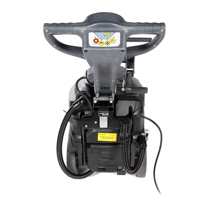 Electric Automatic Floor Scrubber - rear view