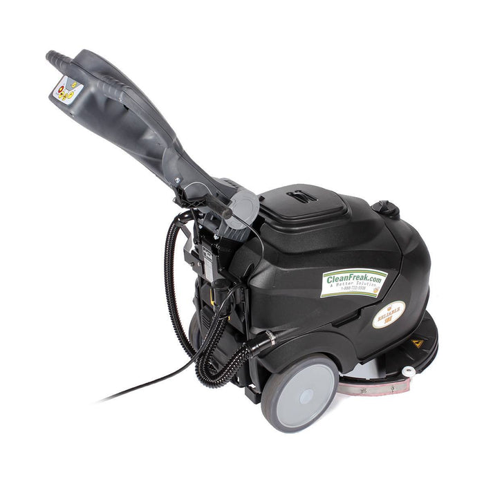 Electric Automatic Floor Scrubber - rear, right side