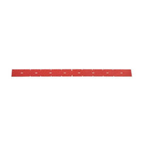 Front Slotted Linatex Squeegee for the Viper AS6690T Automatic Floor Scrubber