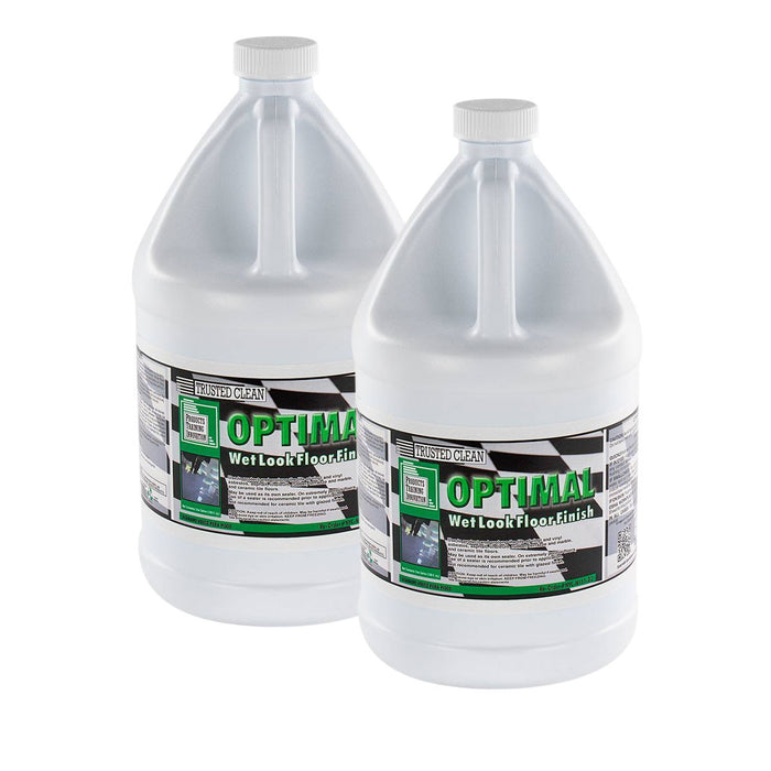 'Optimal' Wet Look Glossy Floor Finish - 22% Solids | 2 Gallons