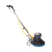 13 inch Black Lightweight Carpet Scrubbing Floor Buffer - Side View Thumbnail