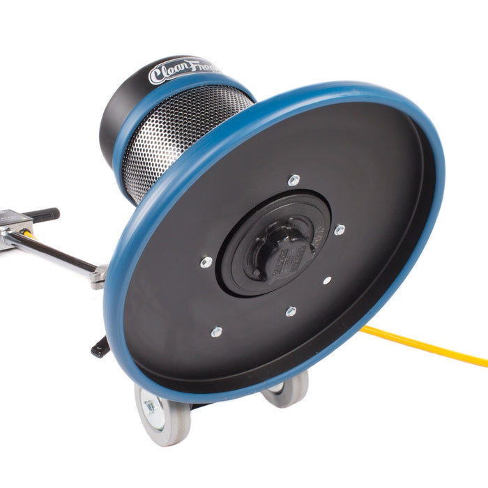 CleanFreak® 20 inch Rotary Floor Buffer - Bottom View with Clutch