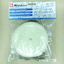 Koblenz P-4000 White 6" Residential Bonnet Scrubbing Pads (#45-0102-9) | Set of 2