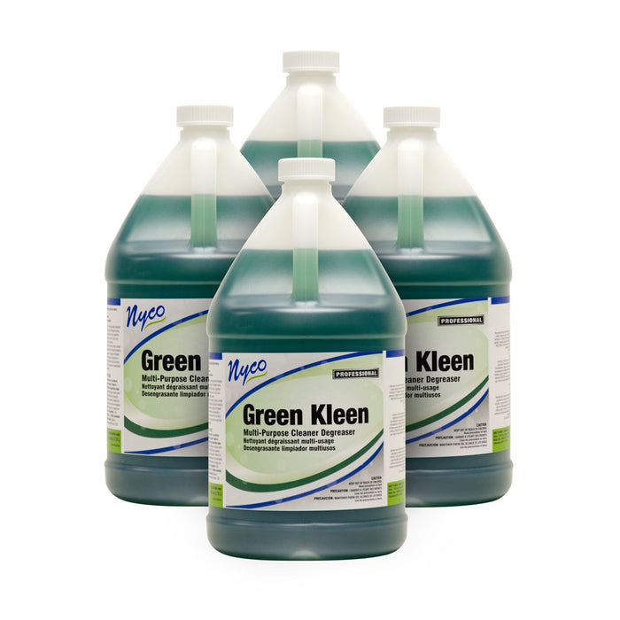 Nyco Green Kleen Concentrated Degreaser Cleaner - 4 Gallons per Case
