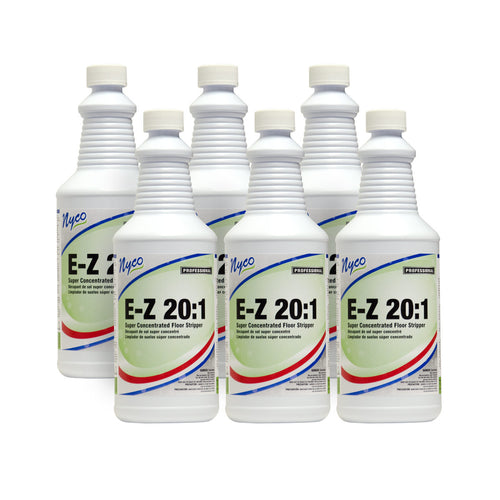 E-z 20:1 Floor Wax Stripping Solution Concentrate | Case of 6 Quarts Thumbnail