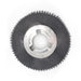13 inch Nylon Floor Scrubbing Brush w/ Plastic Block & Clutch Plate - Top