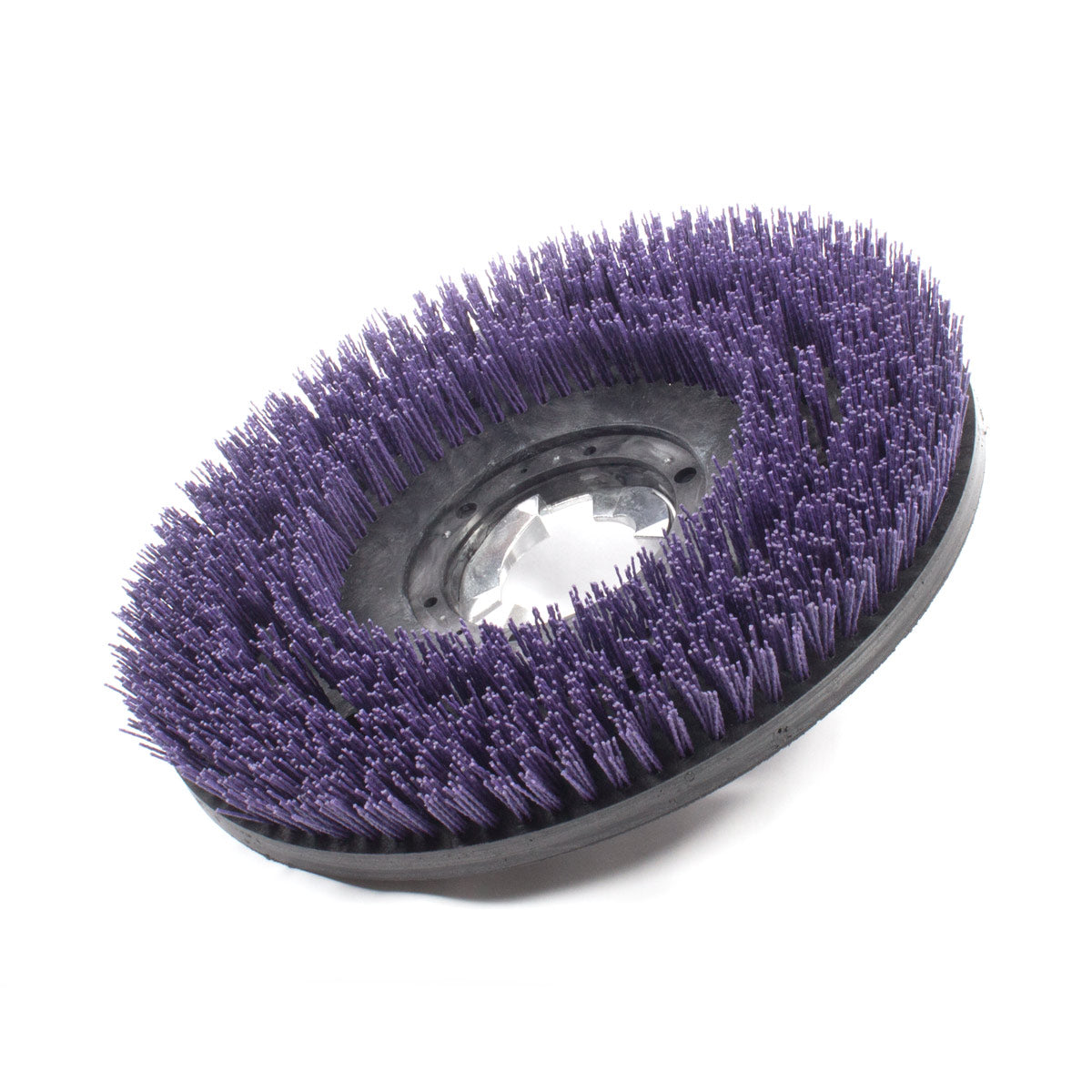 40422EC68 - Color Coded Mult-Level Floor Scrub Brush with End Bristles 12  - Purple