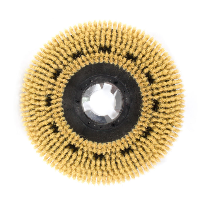 17 inch Marble Polishing Brush - White Tampico - Bottom