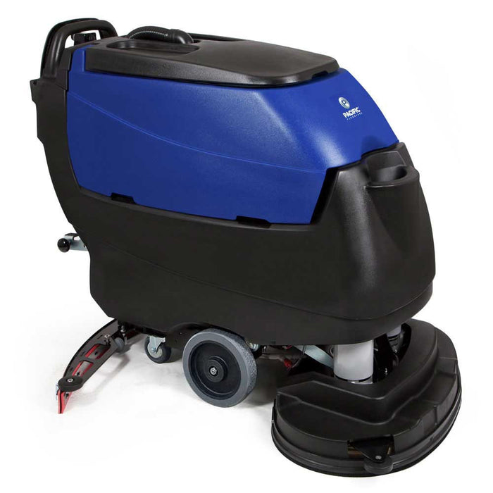Pacific Floorcare® 32” Battery Powered S-32 Auto Scrubber (22 Gallon) w/ Pad Drivers