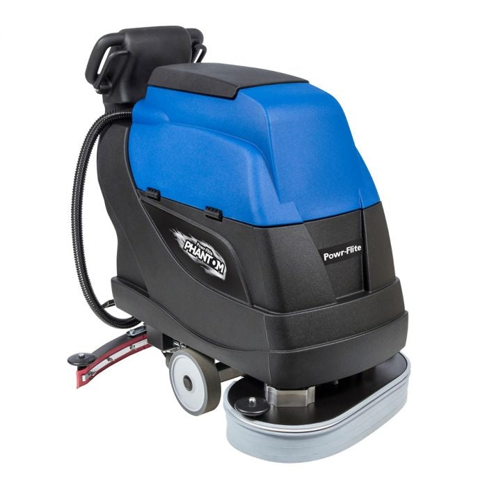 Powr-Flite® 'Phantom 24' Battery Powered Traction Drive Auto Scrubber (16 Gallon) - 24 inch