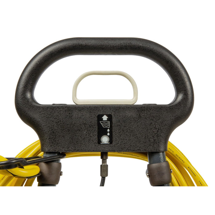Handle, Power Cord Wrap & Solution Dispenser Lever