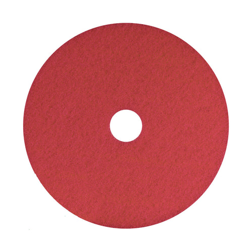 14 inch Red Automatic Scrubber Floor Cleaning Pads Thumbnail