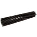 Black Medium Duty Cylindrical Scrub Brush - part # 48906050