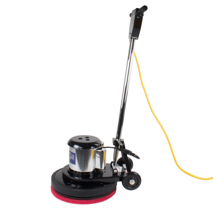 Trusted Clean 17" Floor Buffer & Carpet Scrubbing Machine - Left side