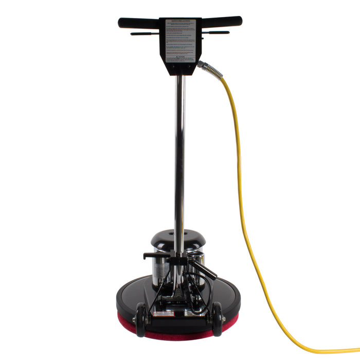 Carpet Traffic Lane Scrubbing Machine - Rear