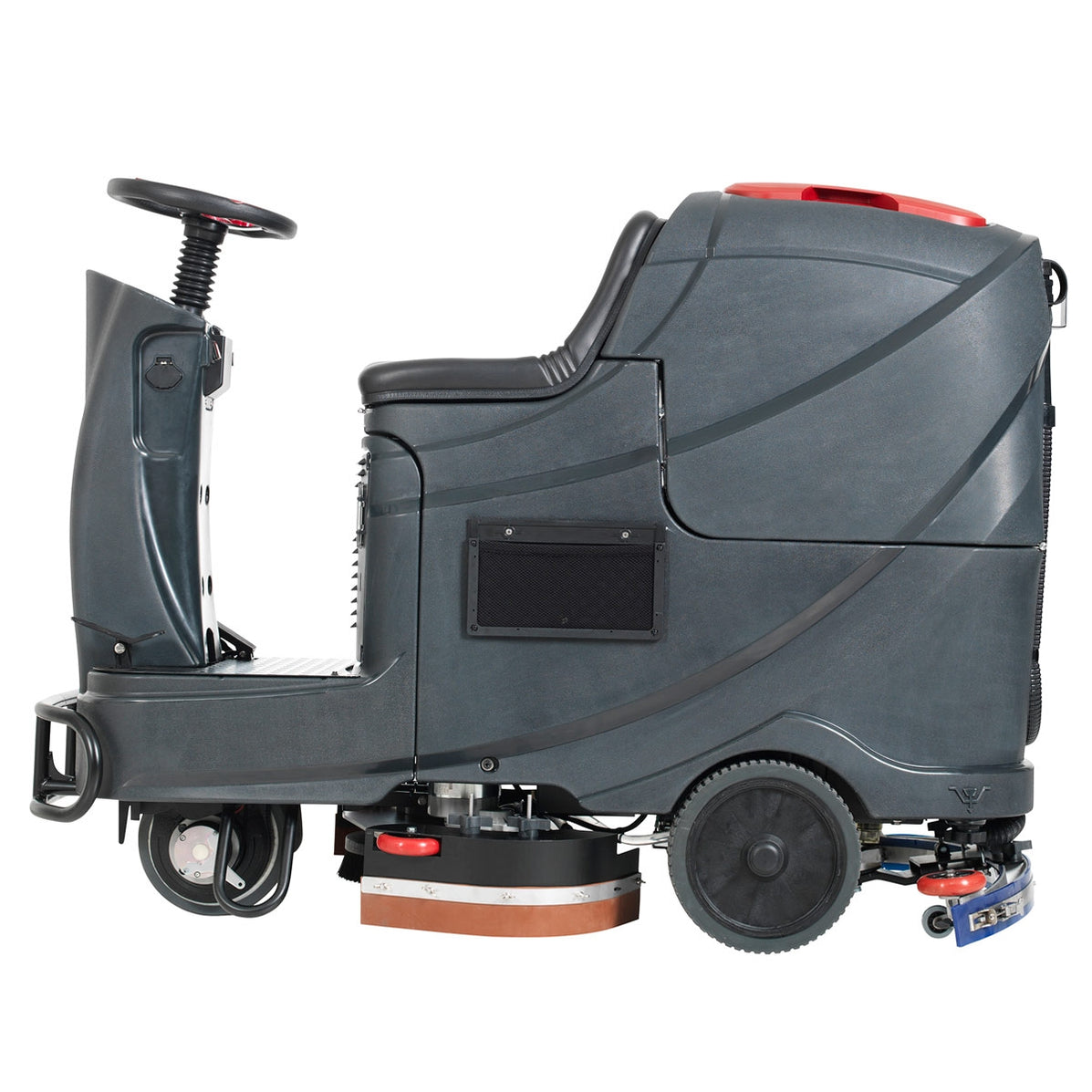 Viper 28" Ride On Automatic Floor Scrubber w/ Pad Drivers & Brushes (32