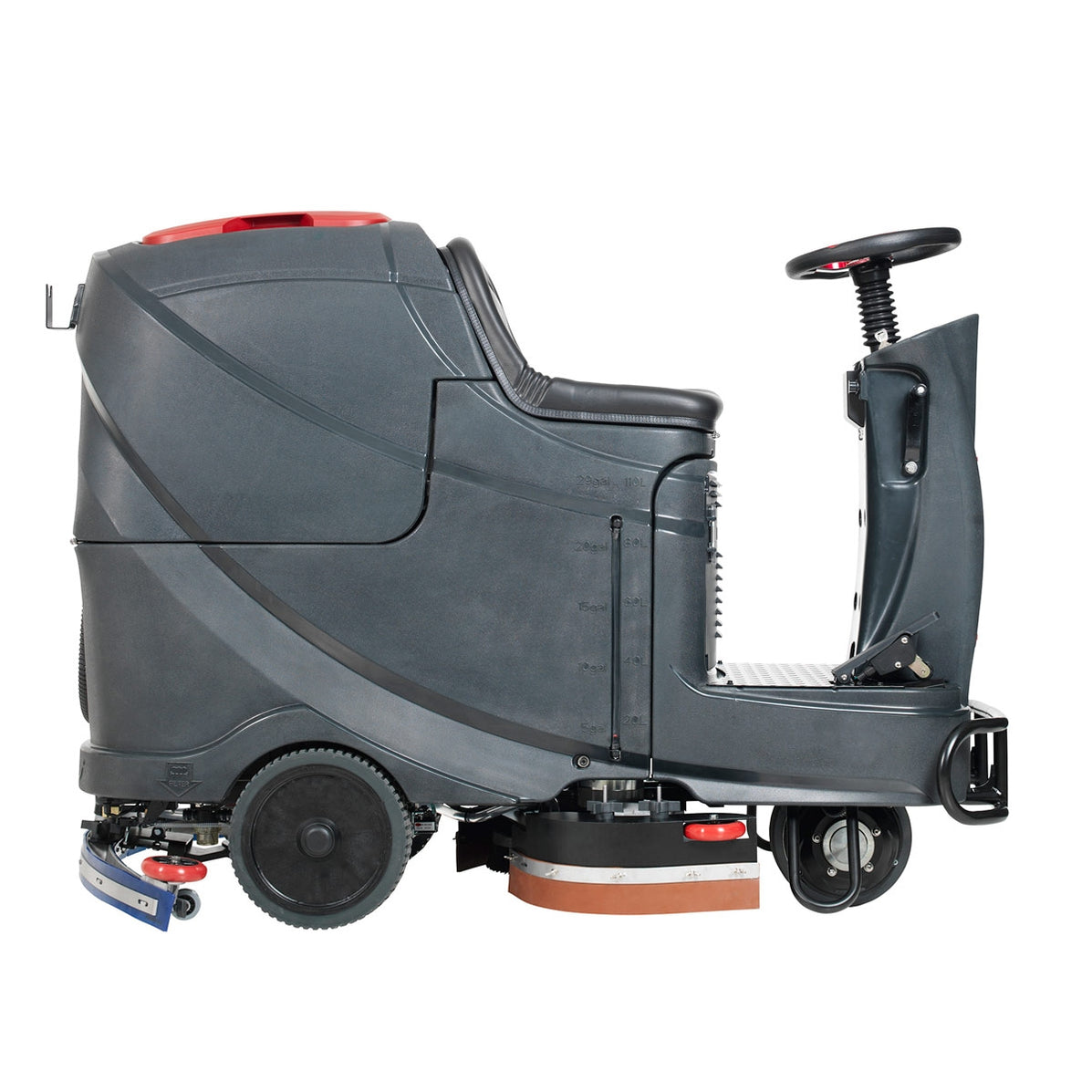 Viper 28" Ride On Automatic Floor Scrubber w/ Pad Drivers & Brushes (32