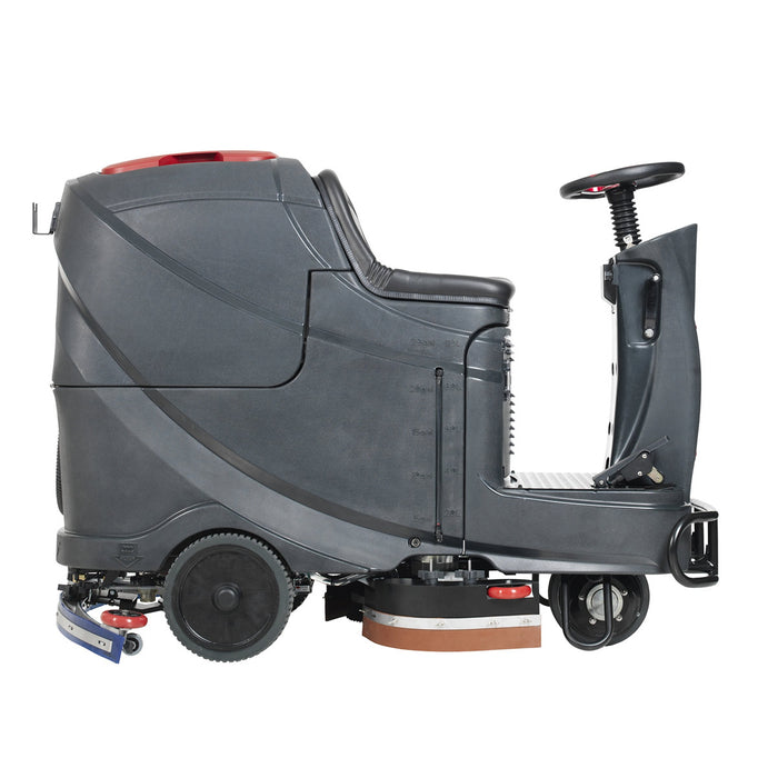 Viper AS850R 32" Rider Automatic Floor Scrubber - Right Side