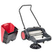 Viper 28" Manual Push Sweeper Hoper