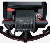 Top Down View of Control Panel & Squeegee 