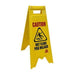 Yellow 2-Sided Wet Floor Sign